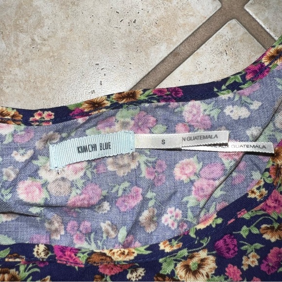 Kimchi Blue Floral Dress Size S - Picture 3 of 3
